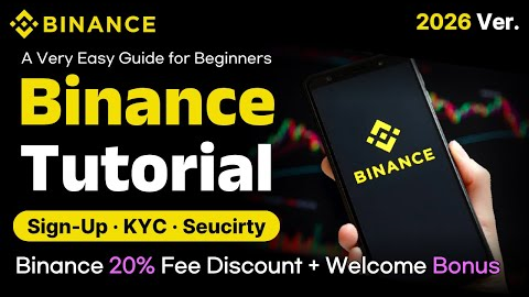 Binance tutorial : How to Create Binance Account for Beginners (3 Minutes)