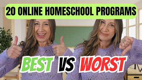 TOP 20 ONLINE HOMESCHOOLING PROGRAMS 👌 - Ultimate Guide to Online Homeschool Curriculum 2026