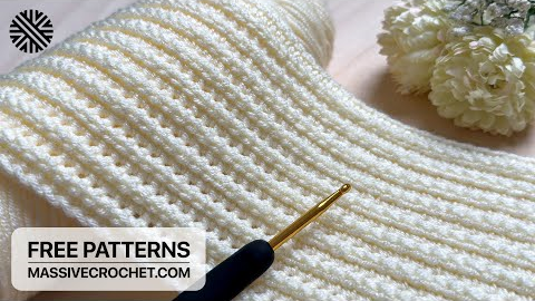 SUPER-DUPER EASY Crochet Pattern for Beginners! 💛 Crochet Stitch for Baby Blanket, Bag & Scarf
