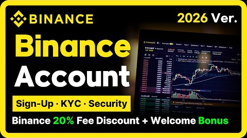 Binance Account Create : Complete Tutorial for Beginners (2026) # BinanceAccountCreate