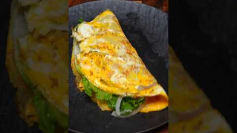 🔥 5-Minute Potato Egg Wrap: Low Calorie & HIGH PROTEIN Breakfast! #cooking  #asmr