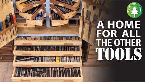 A Home For All The Other Tools. Workshop Storage made from Pallets and Scrap.