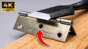 The Sharpest Chisel In The World! How to Sharpen a Chisel to Razor Sharpness Like a Pro Carpenter