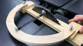 A Leaked Idea from a NASA Professor| I Applied It to Make a Wood Bending Jig on a Combination Planer