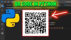 How to Generate QR Code in Python | Tutorial for Beginners