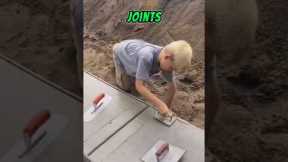 4-6 year old BOY shows ALL, how to FINISH CONCRETE