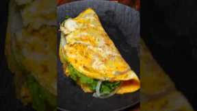 🔥 5-Minute Potato Egg Wrap: Low Calorie & HIGH PROTEIN Breakfast! #cooking  #asmr