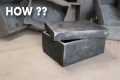 Forging a Steel Box With No Cuts and