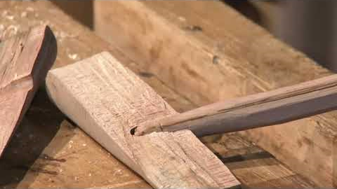 Joints without Glue - Boiled Mortises