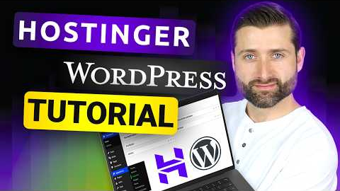 Hostinger WordPress Tutorial for Beginners | Step-by-Step Guide!