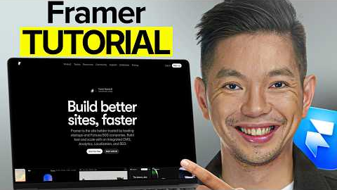 Framer - Full Tutorial for Beginners 2026: How to Use Framer AI