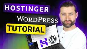 Hostinger WordPress Tutorial for Beginners | Step-by-Step Guide!
