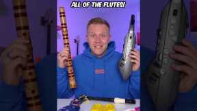 Playing ALL of my Flutes!