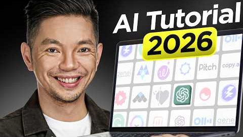 AI Tutorial for Beginners 2026: How To Use AI & Build ANYTHING