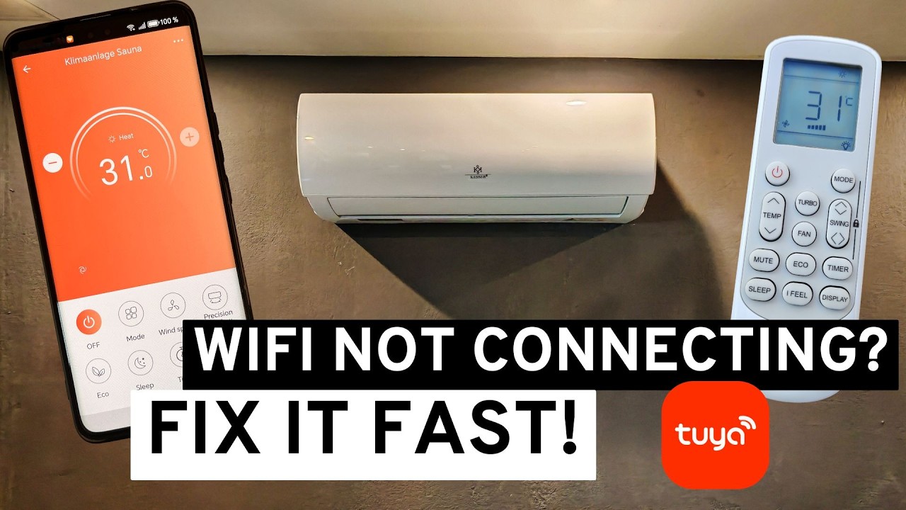 Connect your air conditioner to the Tuya app – solve Wi Fi problems & use Home Assistant