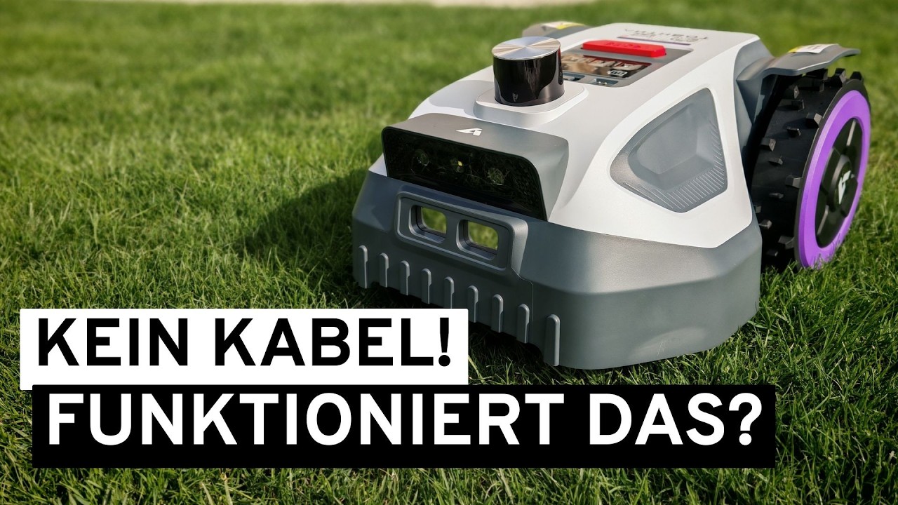 ANTHBOT M5 LiDAR im Test – Mähroboter ohne Begrenzungskabel