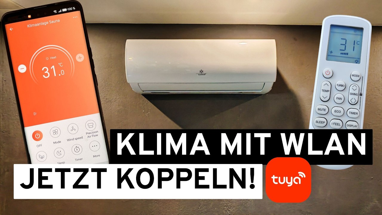 Klimaanlage mit Tuya App verbinden – WLAN Probleme lösen & Home Assistant nutzen