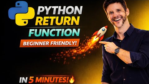 Python tutorial for beginners | Python Return Function Explained! 🚀 #beginnerprogramming #coding 