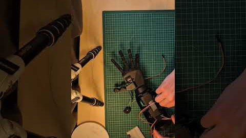 This is how i built my first robotic arm #robotics #coding #engineering