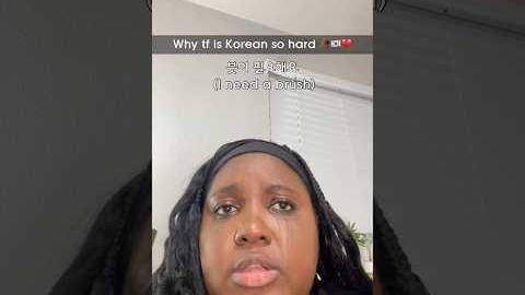 Why is Korean so hard though fr?! 😭#learnkorean #koreantiktok #lingotok #tash #LanguageLearning