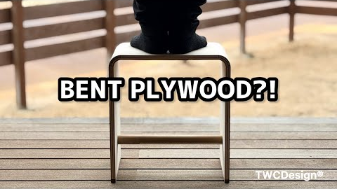 Kerf Bending Plywood into 90°