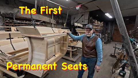 FINALLY ! Two Seats are PERMANENT | Engels Coach Shop