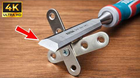 The World’s Sharpest Chisel! Easy Way To Sharpen Chisels To Razor Sharp Perfection