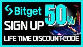 Bitget✅Sign up Tutorial For Beginners 2026 💰50% off CODE : SAVEBIG