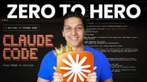 The ONLY Claude Code Tutorial You'll Ever Need in 2026