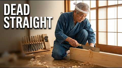 How to Cut a Perfectly Straight Line (The Japanese Pull Saw Secret)