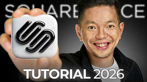 Squarespace Tutorial for Beginners 2026 - Squarespace Full Course