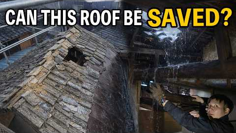 After Years of Leaks, a Japanese Carpenter Saved This Roof in Just 2 Days