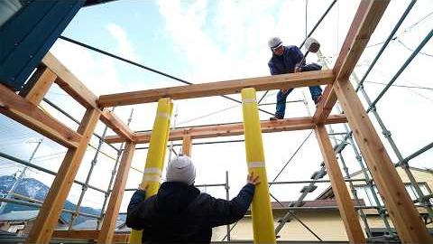 Framing a 9 ㎡ Home Addition by Hand With My Son | Carpenter's Addition