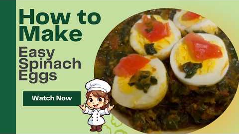 Kids Love This Spinach Egg Recipe 😍 | Quick Healthy Meal Simple , Tasty & Healthy Cooking|