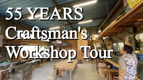 55 Years of Mastery: Inside a Real Japanese Carpenter’s Workshop #JapaneseCarpentry