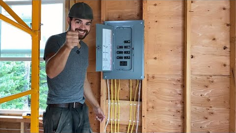 Off-Grid ELECTRIC | Wiring Our Tiny Cabin! | Ep. 9 | Little Lost Cabin