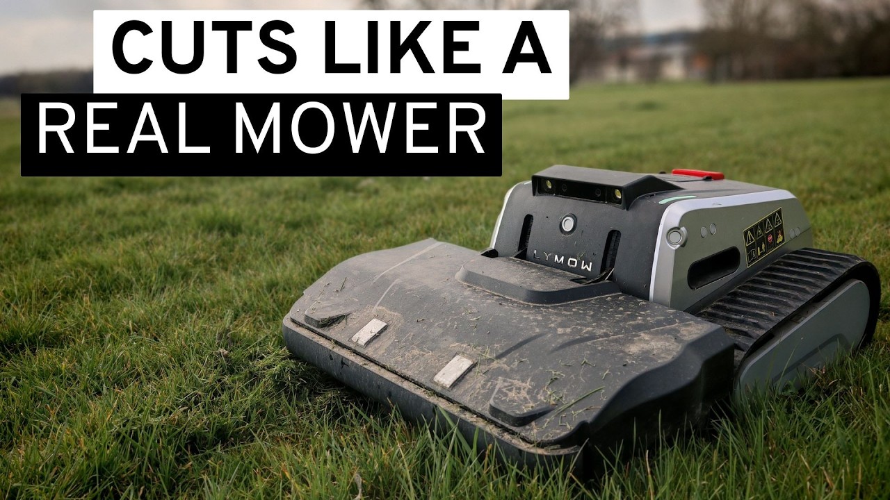 Mow 7,000sqm Per Day! Lymow One Plus Robotic Mower Full Test