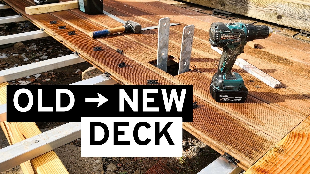 How to Restore a Rotting Garden Terrace | DIY Renovation