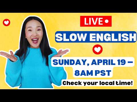 Learn English LIVE 🗣️🇺🇸 Improve Your Listening & Speaking Practice