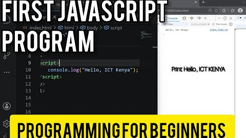 Programming for Beginners Pt 3 – Never Coded Before? Try This 2-Min JavaScript Tutorial