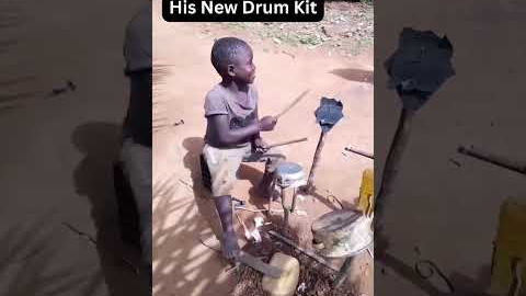 WOW! His NEW DRUM Kit Went VIRAL 🔥🔥🔥🔥#shorts