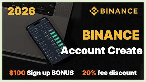 Binance Account Create 2026 | Step by Step Guide for Beginners