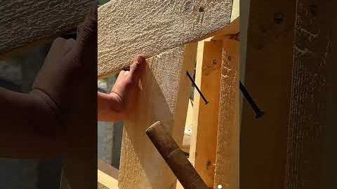 Smart Nail Trick for Strong Wood Framing — No Splits, Perfect Hold!