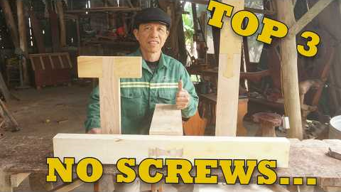 AMAZING TOP 3 Ultimate Japanese Wood Joinery Showcase, Making a Wooden Frame Without Screws