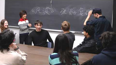 Janitor Shocks Ivy League Chinese Class with Fluent Mandarin