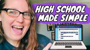 EASY High School Homeschool Curriculum Planning System (+ The Tool That Changed Everything)