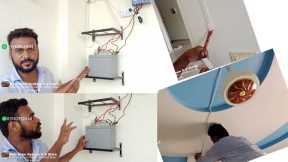 DC 12volt Open Wire Fitting | Rent House Temporary Fitting | Without Solar Panels