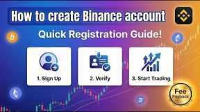 How to create Binance account: Quick steps for beginners 2026 #howtocreatebinanceaccount