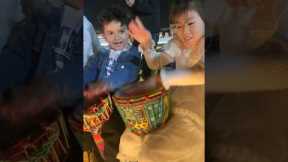 Playing drum with Chinese girl 🥰 ❤️👍 #viral #trending #chinesegirls  #shorts #china #drums