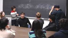 Janitor Shocks Ivy League Chinese Class with Fluent Mandarin